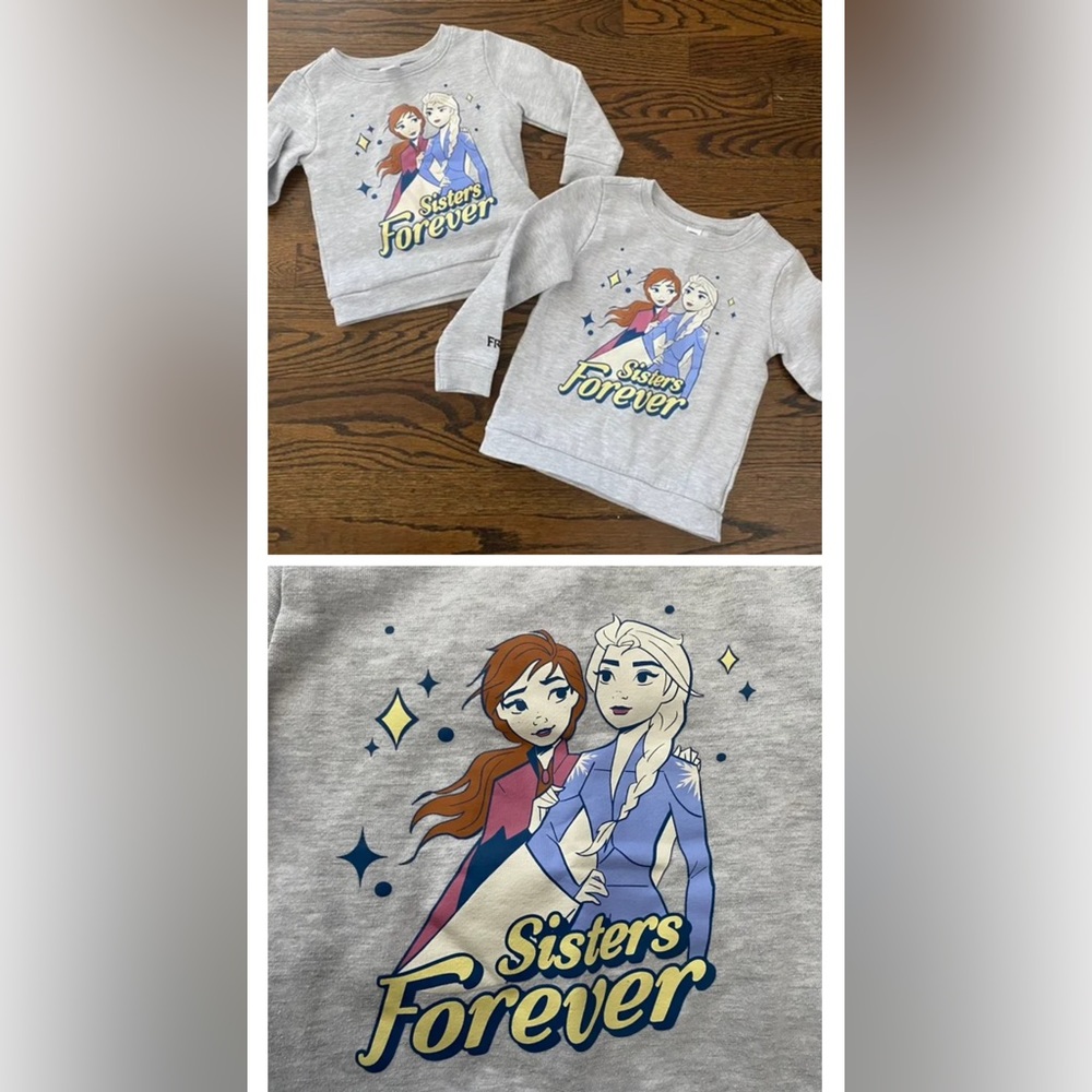 Frozen crewneck bundle Old Navy 3T 5T